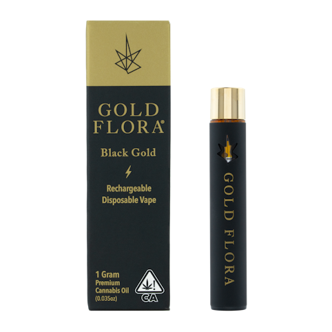 Gold flora - DURBAN POISON - BLACK GOLD DISPOSABLE