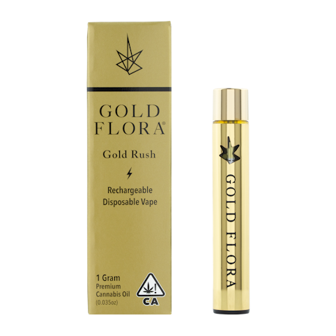 Gold flora - TROPICANNA BANANAS - GOLD RUSH DISPOSABLE