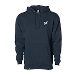 SMALL NAVY PULLOVER HOODIE