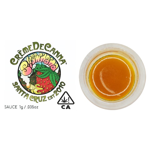 Creme de canna - STRAWNANA SAUCE