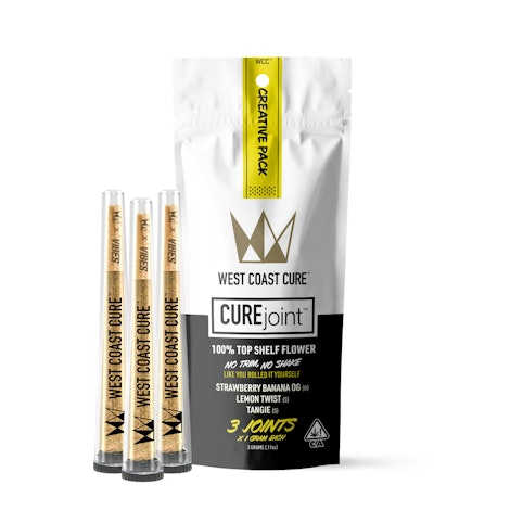 West coast cure - CREATIVE - PREROLL PACK (3CT)