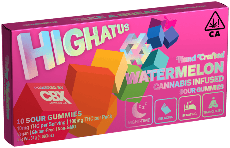 Highatus - WATERMELON GUMMIES 10PK