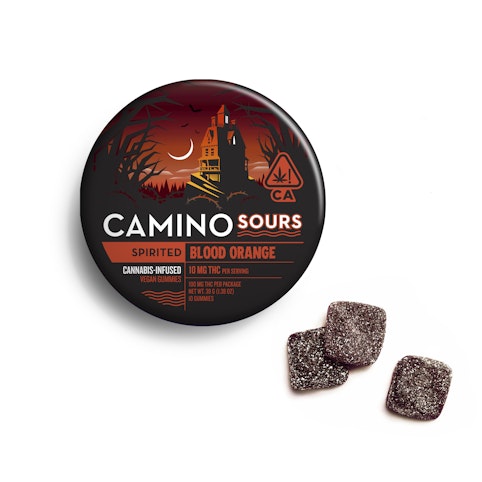 Kiva - BLOOD ORANGE CAMINO SOURS 10MG