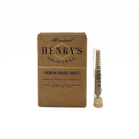 Henry's original - TRUE OG .5G - 4 PACK