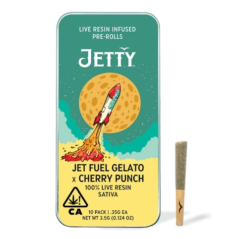 Jetty - JET FUEL GELATO X CHERRY PUNCH LIVE RESIN 10 PACK