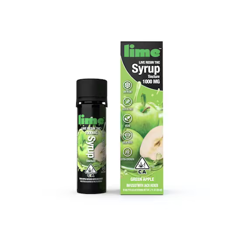 Lime - GREEN APPLE SYRUP 1000MG