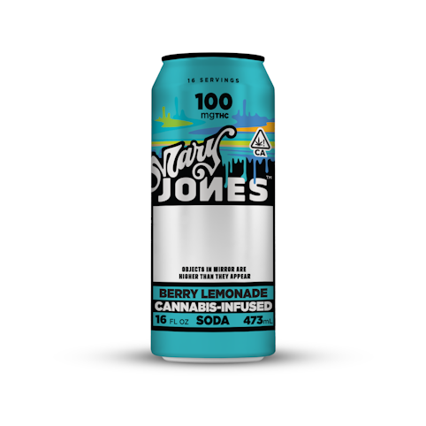 Mary jones - BERRY LEMONADE - 100MG CAN