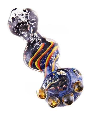 Rasta Color Spoon Hand Pipe