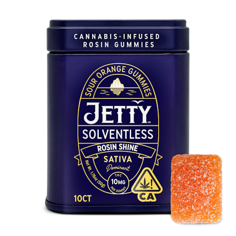 Jetty - SOUR ORANGE ROSIN SHINE GUMMIES