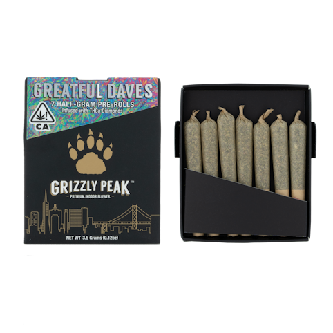 Grizzly peak - GREATFUL DAVE 7 PACK