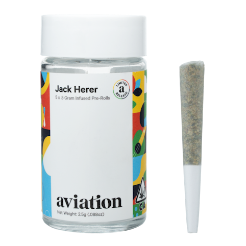 Aviation cannabis - JACK HERER INFUSED 5 PACK