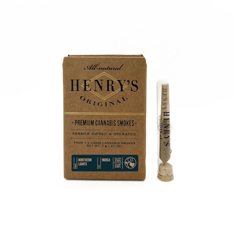 Henry's original - NORTHERN LIGHTS .5G - 4 PACK