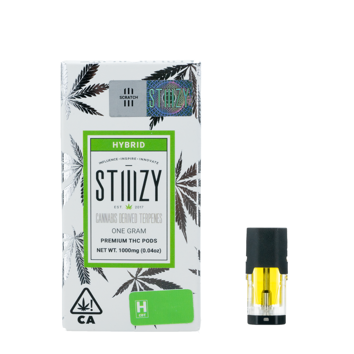 STIIIZY VAPE CDT POD THIN MINTZ 1G Airfield Supply Co...