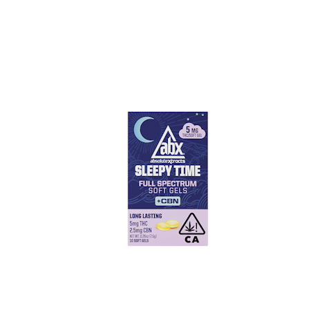 Absolute xtracts - SLEEPY TIME SOLVENTLESS 5MG WITH CBN 10CT