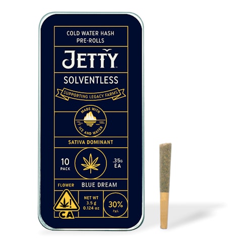 Jetty - BLUE DREAM  SOLVENTLESS 10 PACK