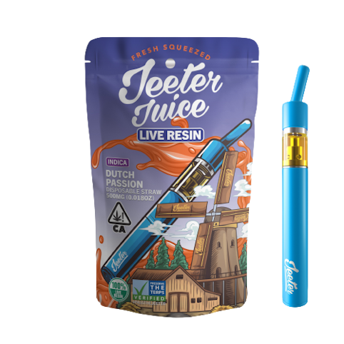 Jeeter - DUTCH PASSION - DISPOSABLE STRAW .5G