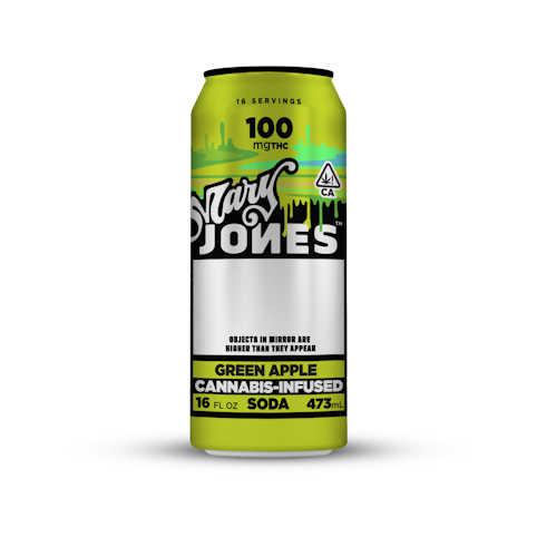 Mary jones - GREEN APPLE - 100MG CAN