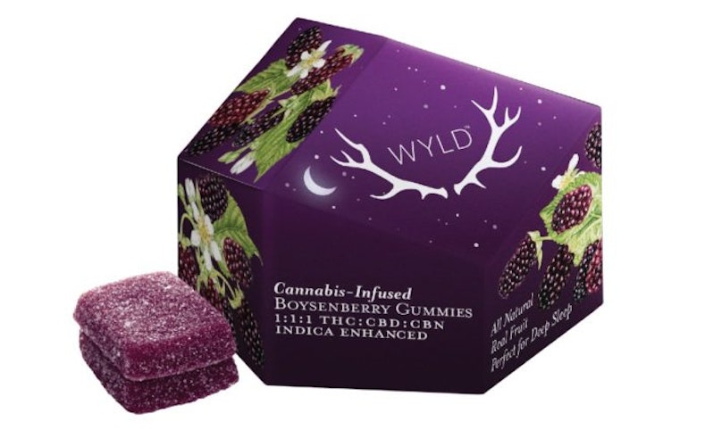 Wyld - BOYSENBERRY 1:1:1 GUMMIES