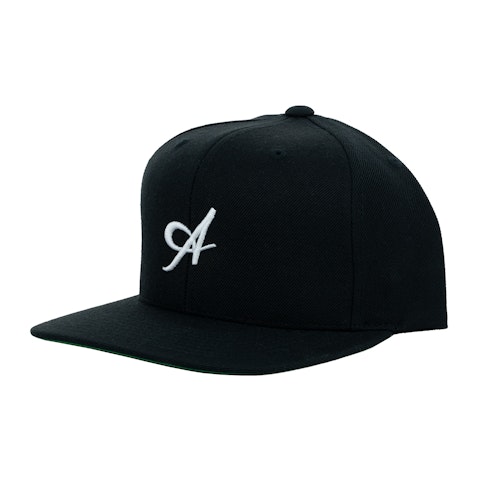Airfield supply co. - AIRFIELD A LOGO SNAPBACK HAT - BLACK