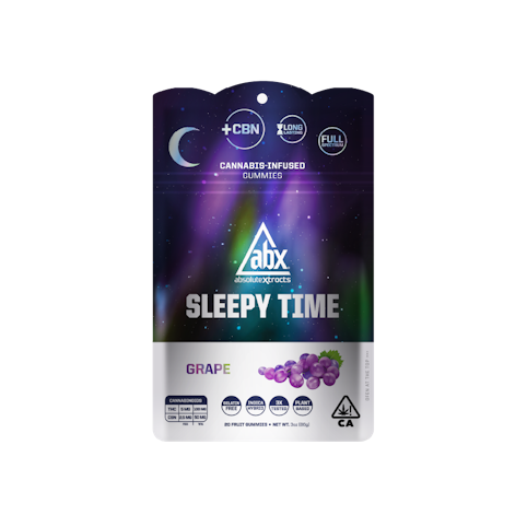 Absolute xtracts - SLEEPY TIME CBN GRAPE GUMMIES