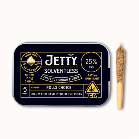 Jetty - ROLLS CHOICE SOLVENTLESS 5 PACK