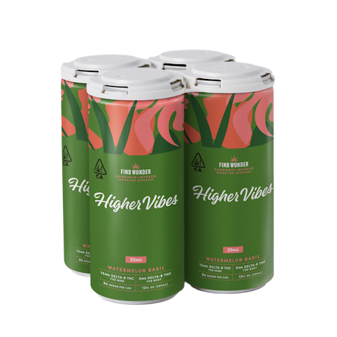 Find wunder - WATERMELON BASIL - HIGHER VIBES 4 PACK