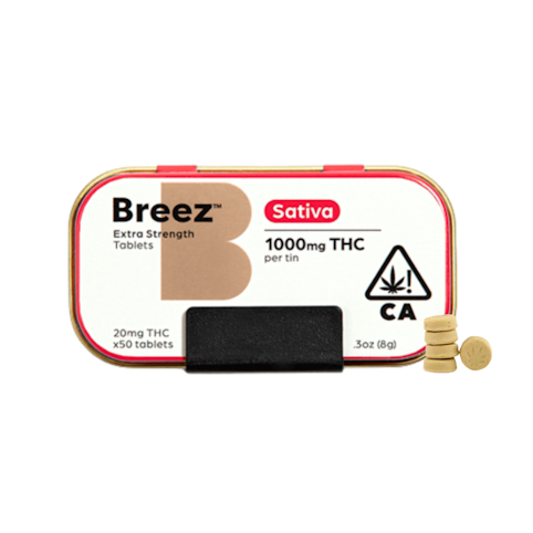 Breez - EXTRA STRENGTH TABLETS 1000MG (50CT)